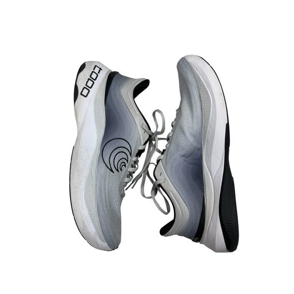 TOPO Athletic Aura Lace-up Running Shoes Men\'s 10 1/2 Light Gray Wide Toe Box main image 5